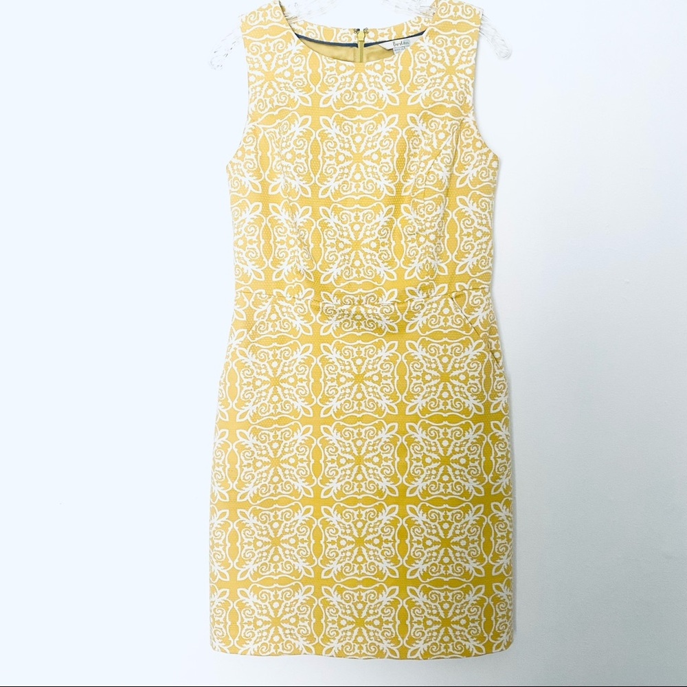 Boden | Yellow Print Dress